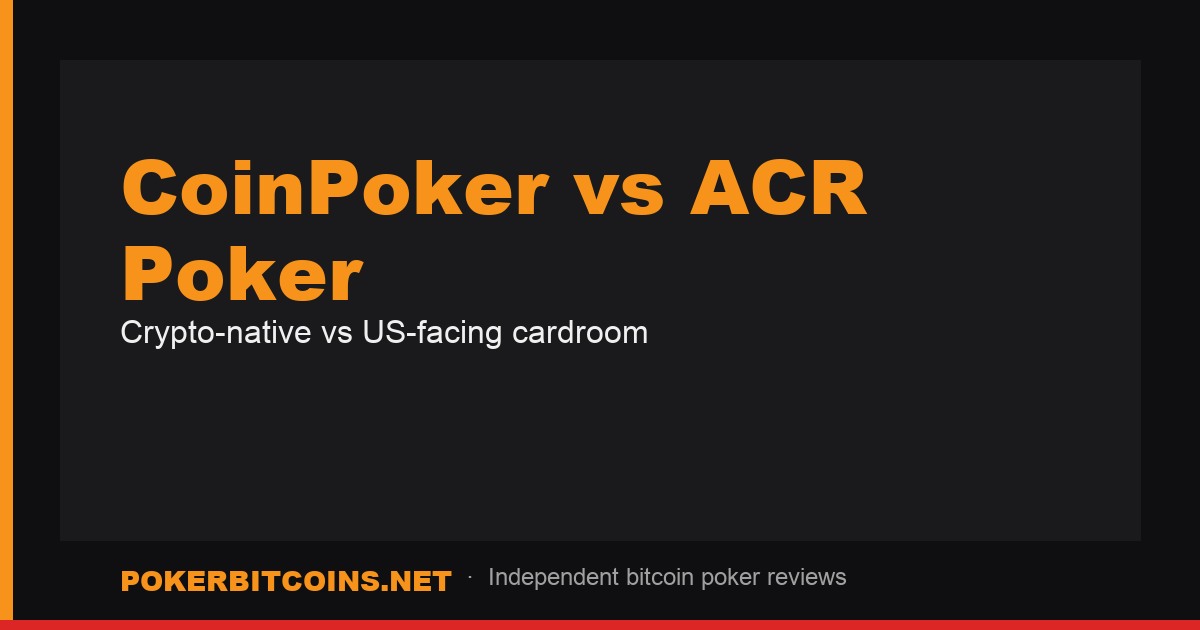 Coinpoker Vs Acr Poker
